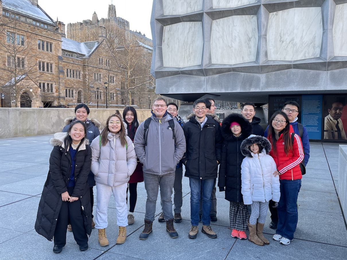 First group visit to Yale (01/19/2024)